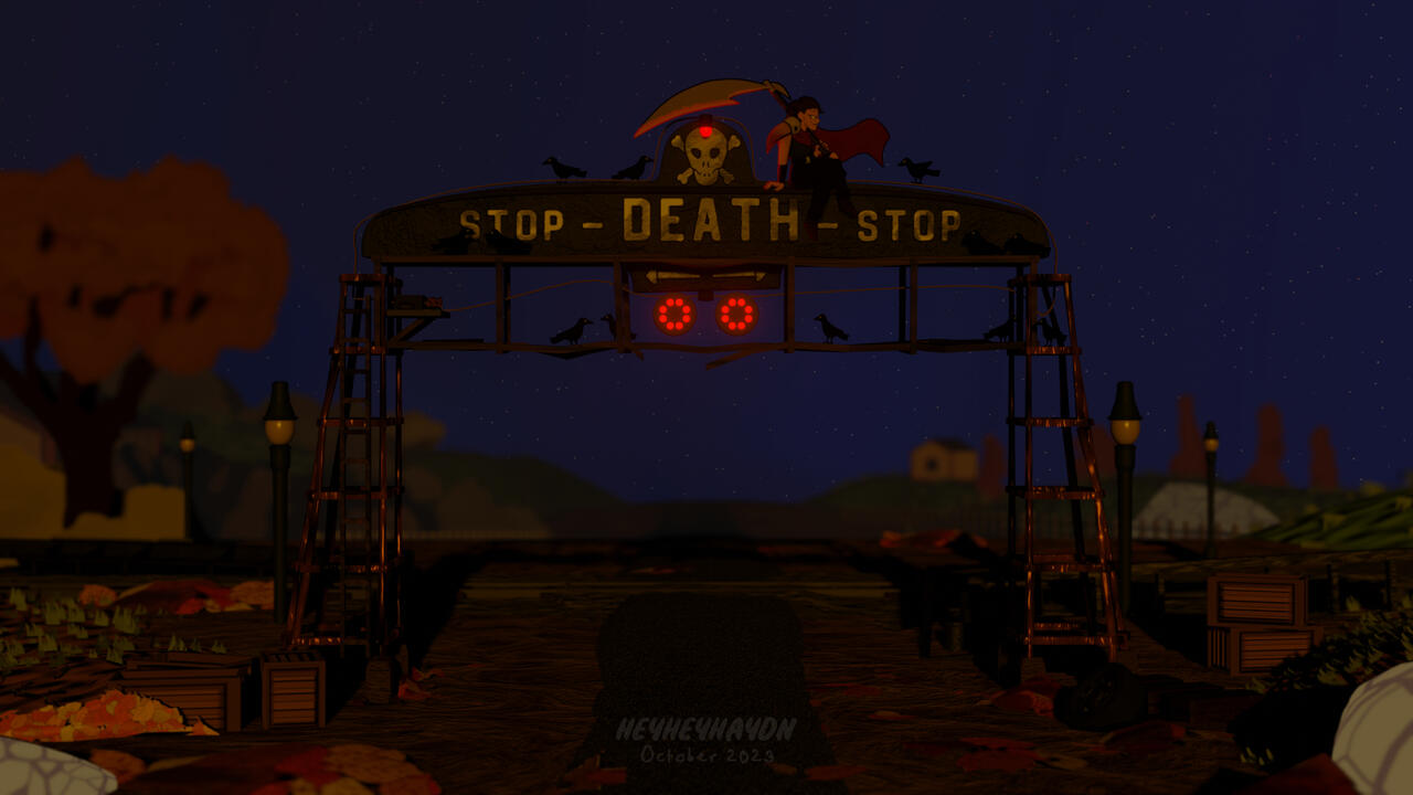 Railroad crossing gate set, 2023 Railroad crossing gate set, 2023