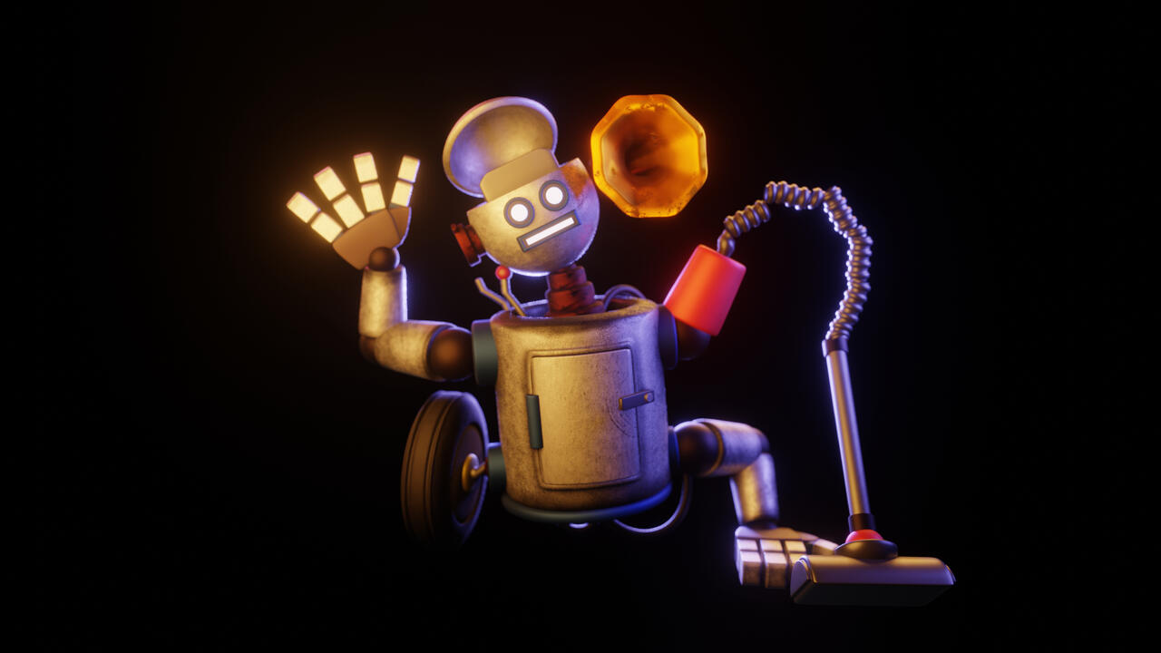 Badly Built Robot render Badly Built Robot render
